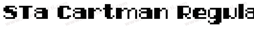 STa Cartman Regular字体转换